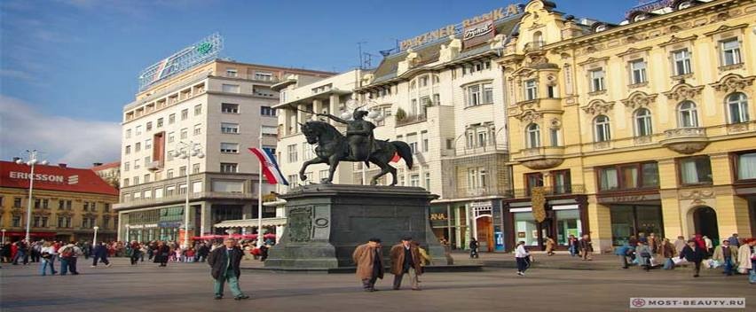 Площадь Бана Йосипа Елачича в Загребе